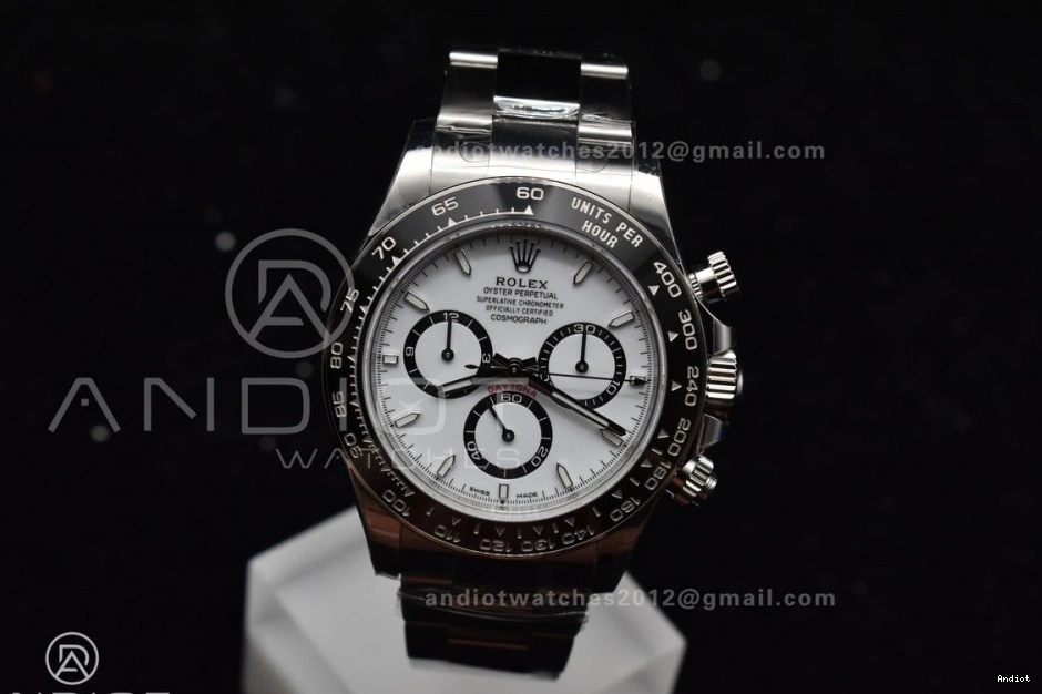 Movement SL4801 126500 SBF Rolex 1:1 Daytona Steel White Dial Factory VS 904L In Reliable 1054 0725